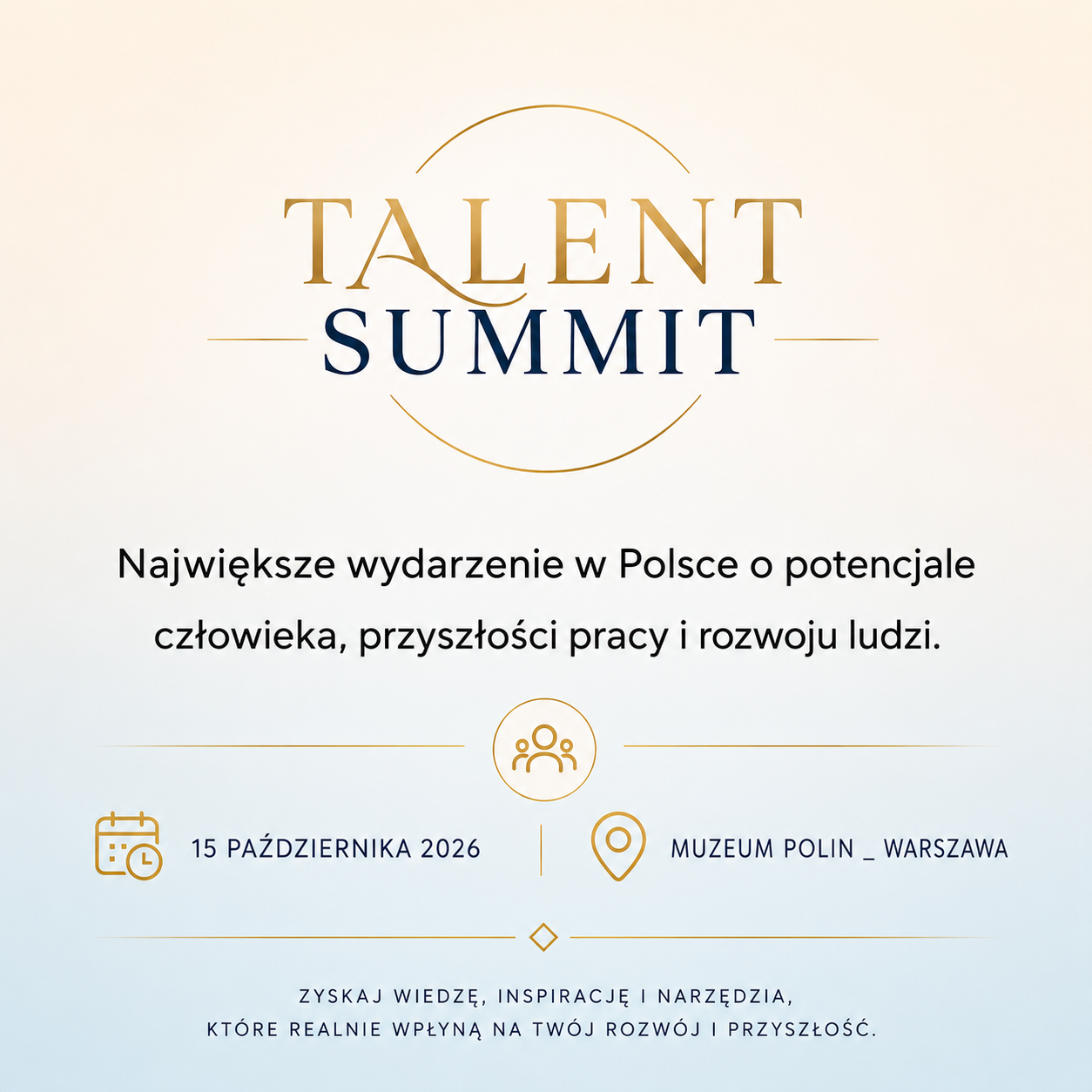 TALENT SUMMIT 2026 - pakiet VIP
